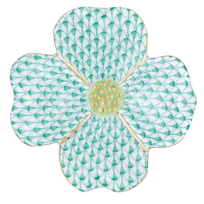 Herend Green Dogwood Flower - Charles Mayer