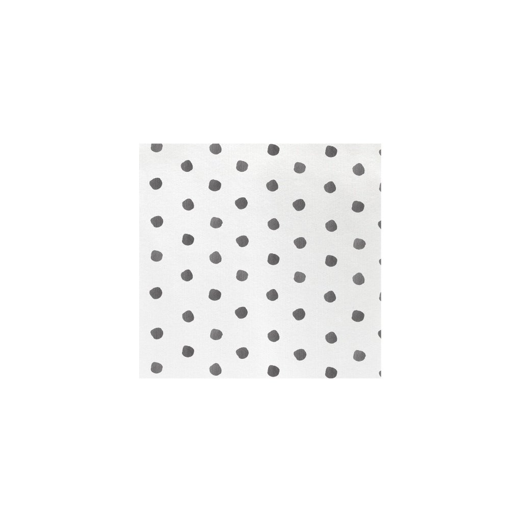 Vietri Papersoft Gray Dot Cocktail Napkin - Charles Mayer