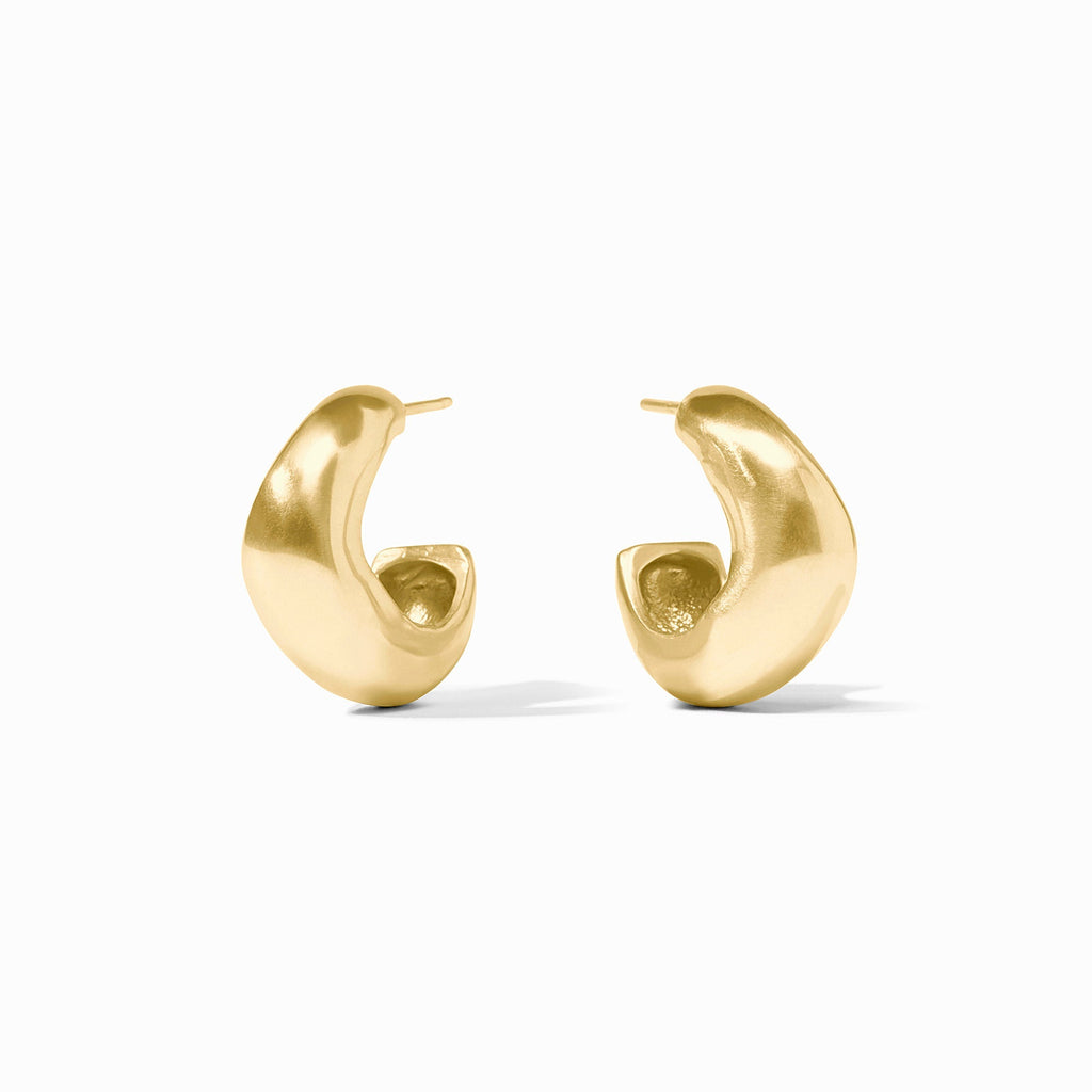 Jluie Vos Gold Wave Earring - Charles Mayer