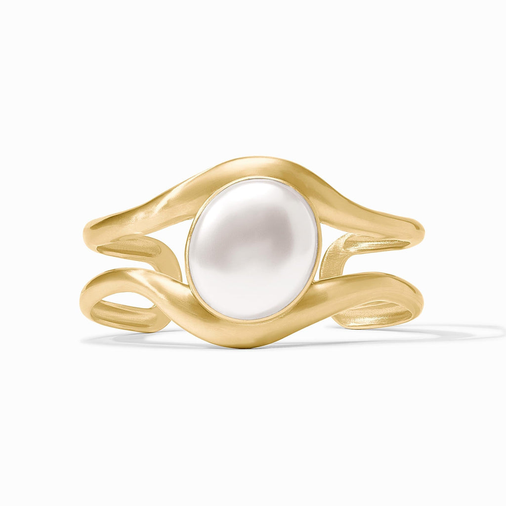 Julie Vos Wave Pearl Cuff - Charles Mayer