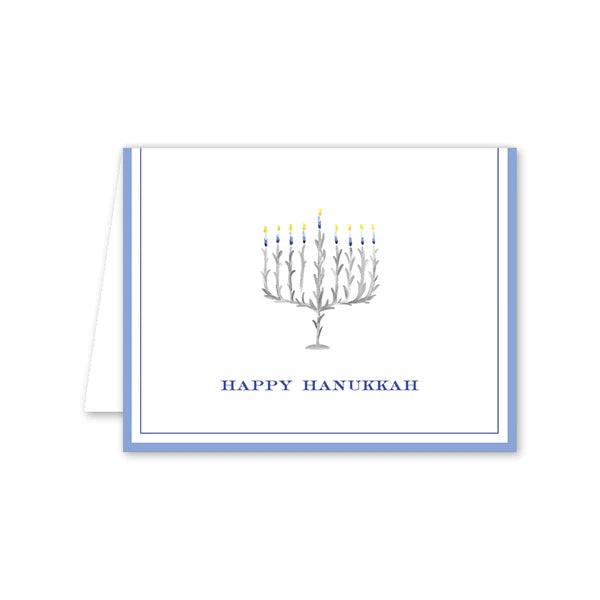Dogwood Hill Happy Hanukah Card - Charles Mayer