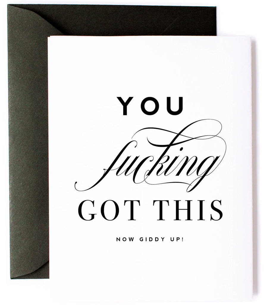 Kitty Meow You Got This Card - Charles Mayer