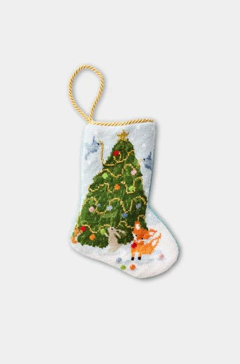 Bauble Stockings Woodland Creatures Stocking - Charles Mayer
