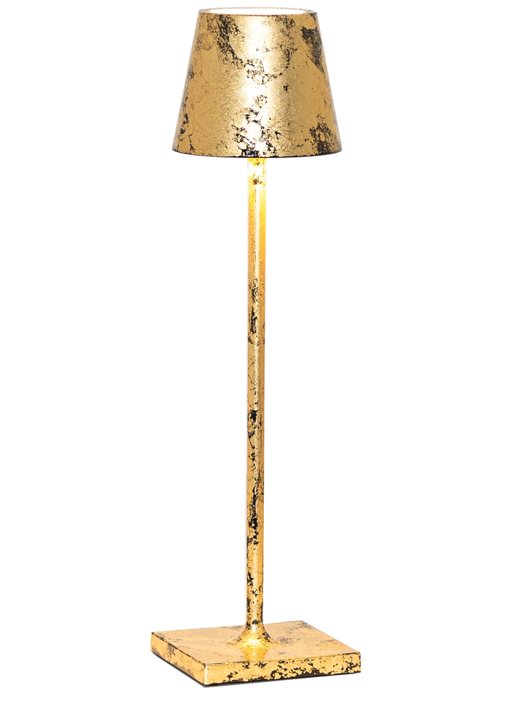 Zafferano Poldina Micro Lamp, Black Crackle - Charles Mayer