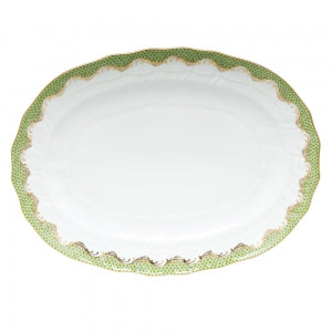 Herend Evergreen Fishscale 15" Platter - Charles Mayer