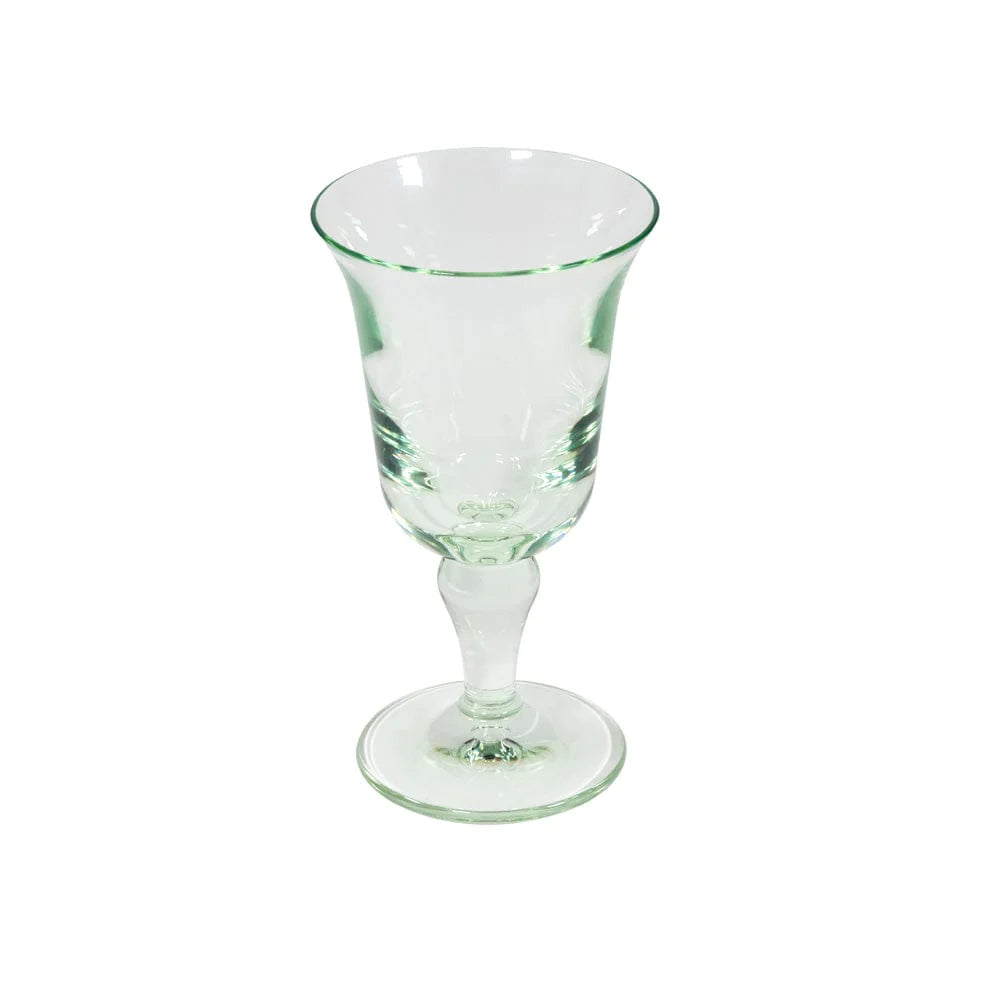 Caspari Flared Acrylic Green Water Glass - Charles Mayer