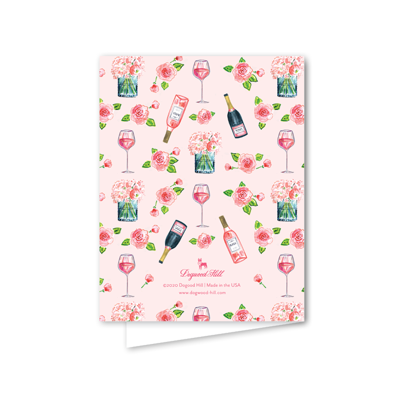 Dogwood Hill - Champagne and Rosé Birthday: Single Card - Charles Mayer