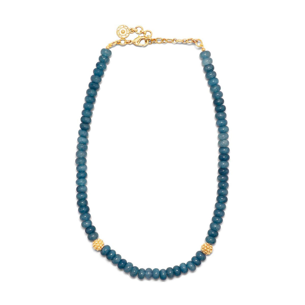Capucine De Wulf Berry Ocean Jade Single Strand Necklace - Charles Mayer