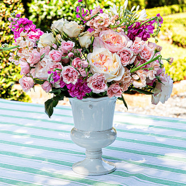 Juliska Berry & Thread Whitewash Petite Parterre Garden 8" Vase - Charles Mayer