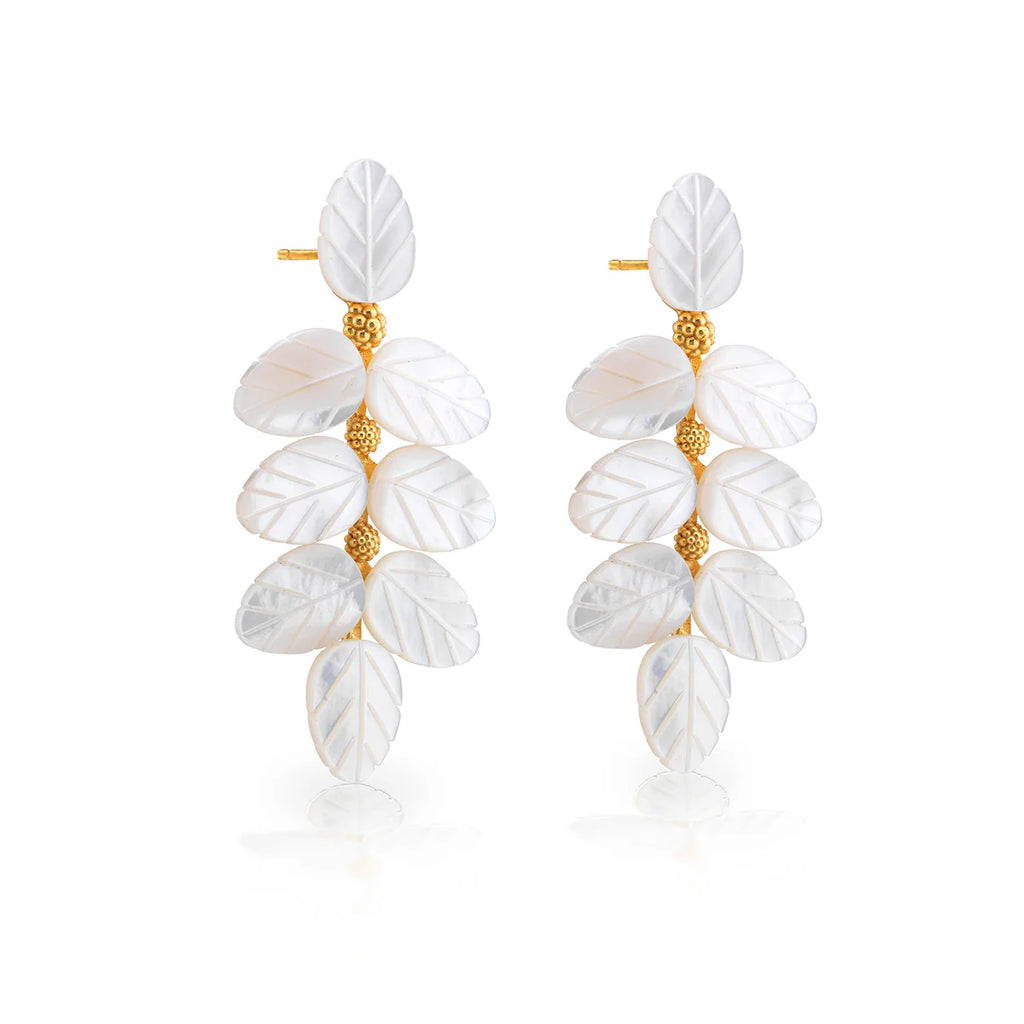 Capucine De Wulf Mermaid Garden Vine Mother of Pearl Drop Erring - Charles Mayer