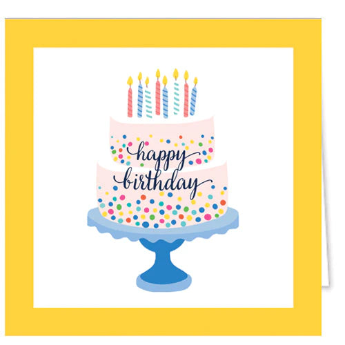WH Hostess Birthday Cake Enclosure Cards, Set of 10 - Charles Mayer