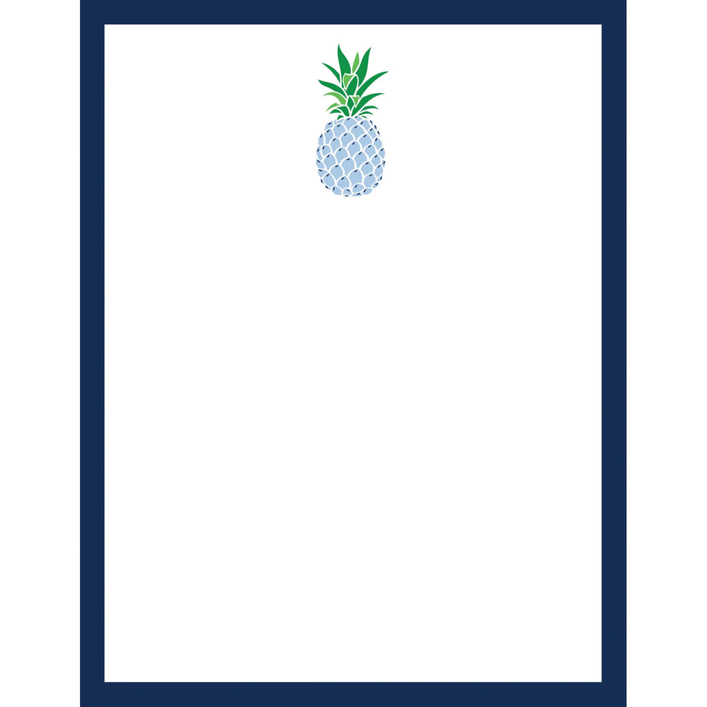 WH Hostess 4.25x5.5 Pineapple Notepad - Charles Mayer