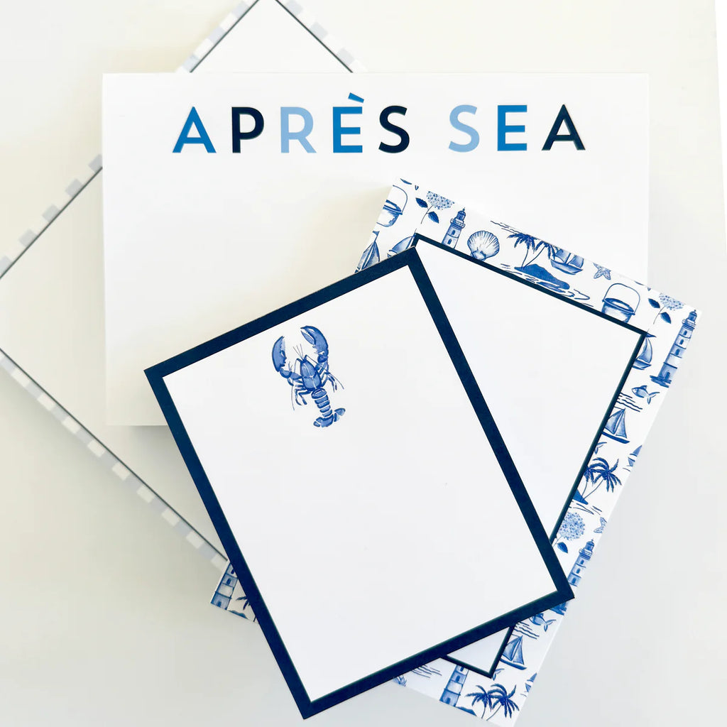 WH Hostess Apres Sea Slab Notpad - Charles Mayer