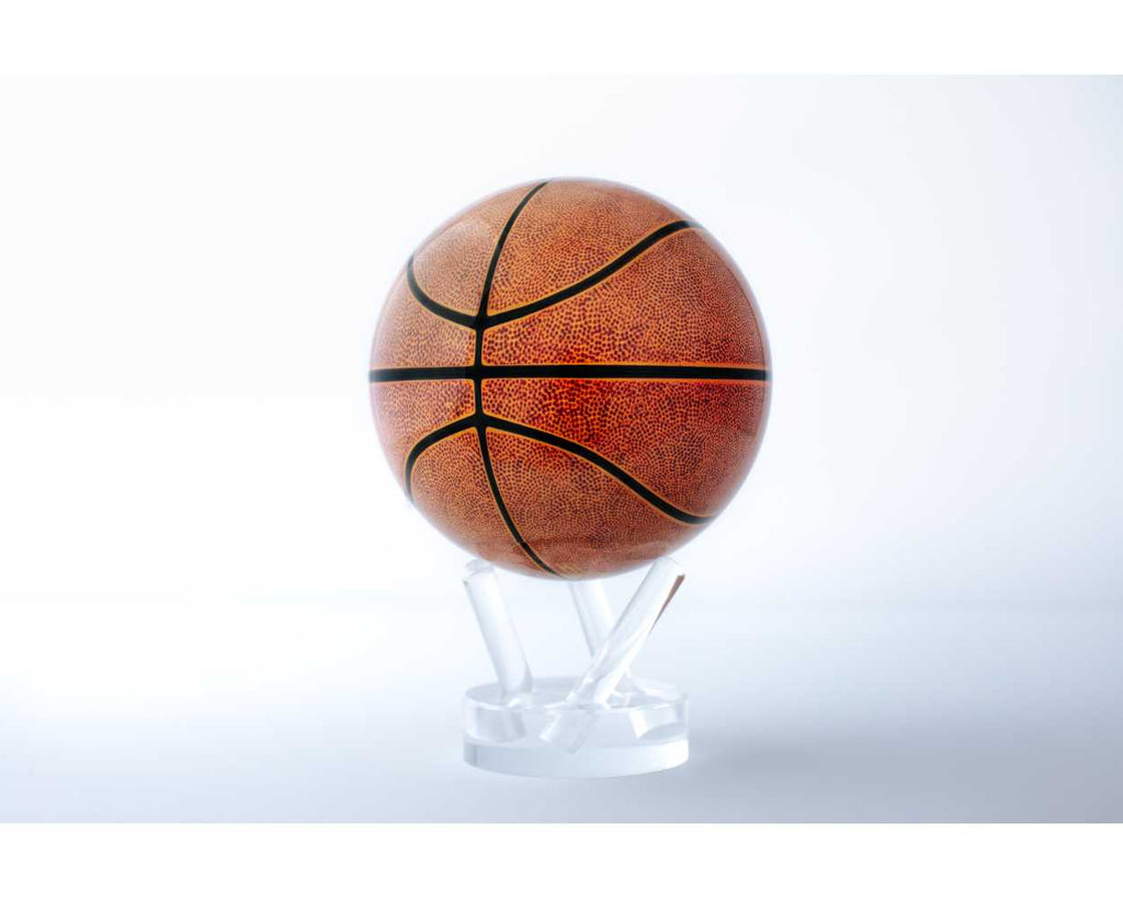 Mova Globes 4.5" Basketball (w/Acrylic Base) - Charles Mayer