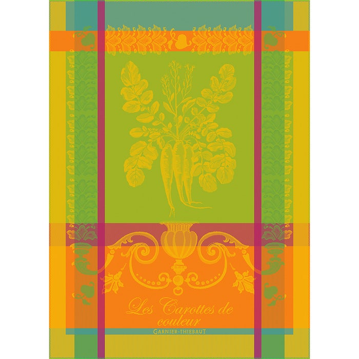Garnier Thiebaut Carottes De Couleur Kitchen Towel - Charles Mayer