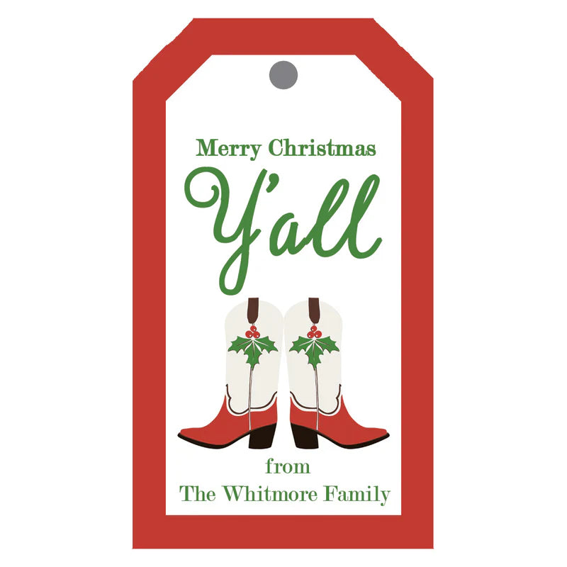 WH Hostess Y'all Gift Tags - Charles Mayer