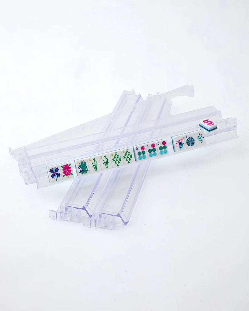 Oh My Mahjong Clear Acrylic Rack & Pusher Set - Charles Mayer