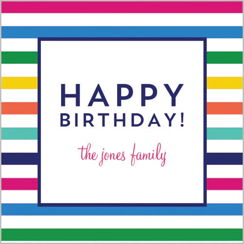 WH Hostess 12 Assorted Happy Birthday/Everything Stickers - Charles Mayer