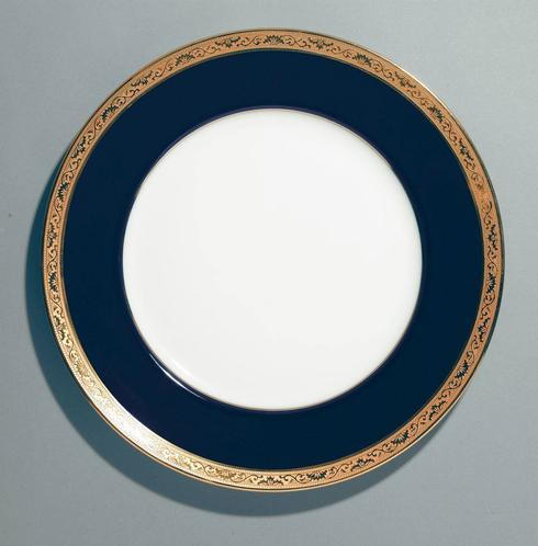 Raynaud Conde Cobalt Gold Rim Salad Plate - Charles Mayer