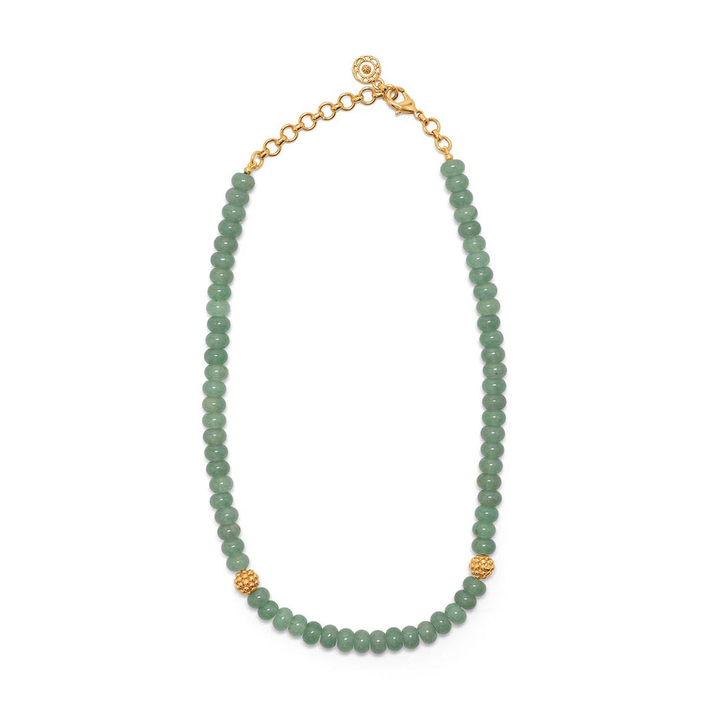 Capucine De Wulf Berry Meadow Jade Single Strand Necklace - Charles Mayer