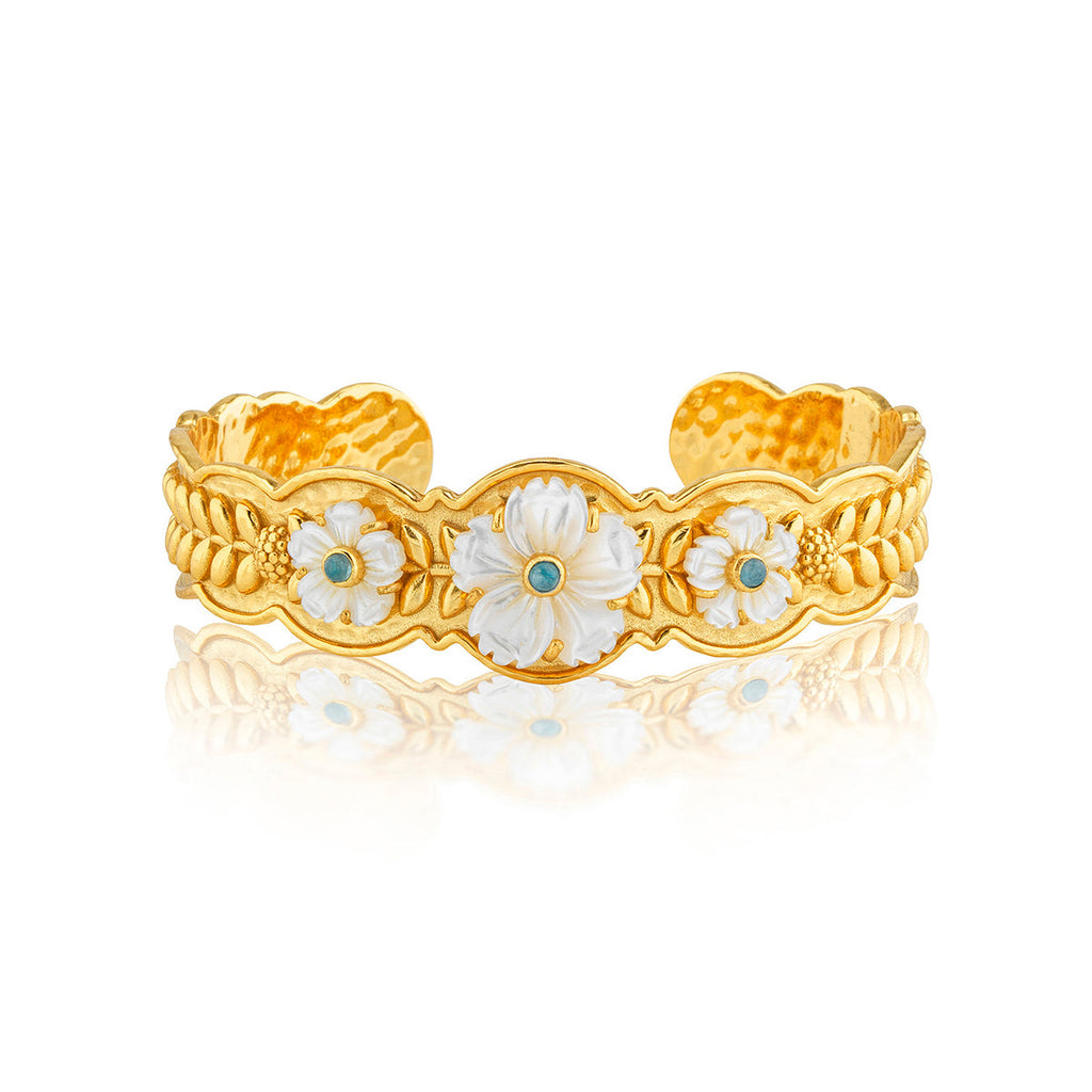Capucine De Wulf Villandry Fleur Scallop Cuff - Charles Mayer