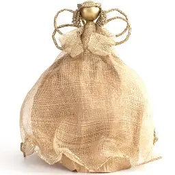 Dekorasyon 10" Sinamay Twine Angel Tree Topper - Charles Mayer