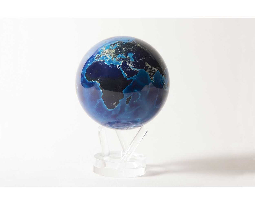 Mova Globes 6" Earth at Night (with Acrylic Base) - Charles Mayer