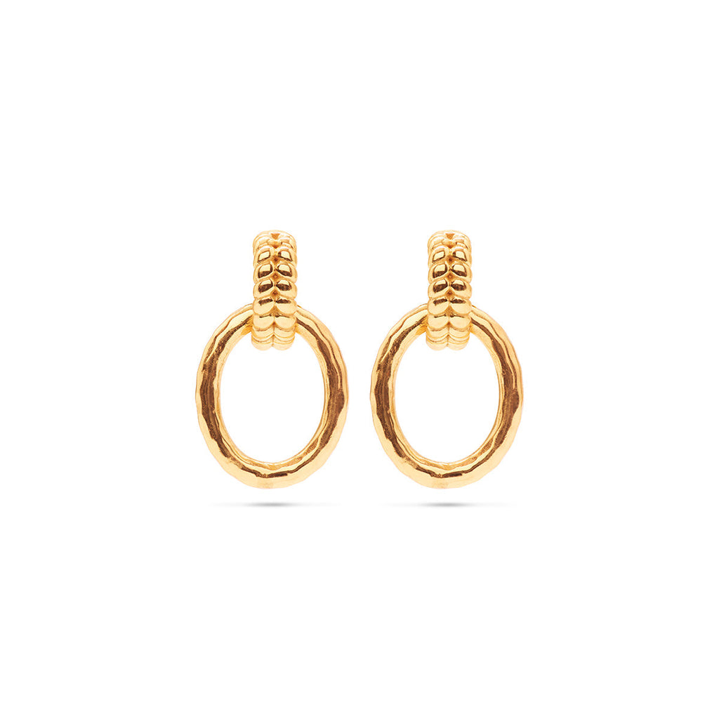 Capucine De Wulf Cleopatra Regal Link Earrings - Charles Mayer