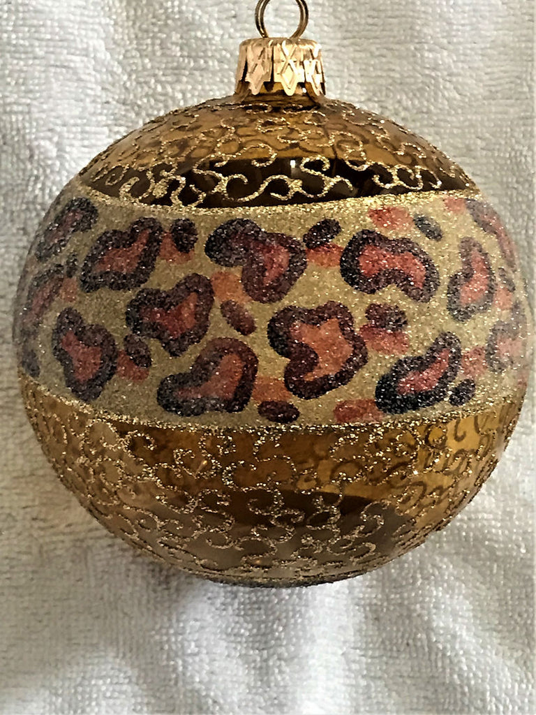 Thomas Glenn Leopard Ornament - Charles Mayer