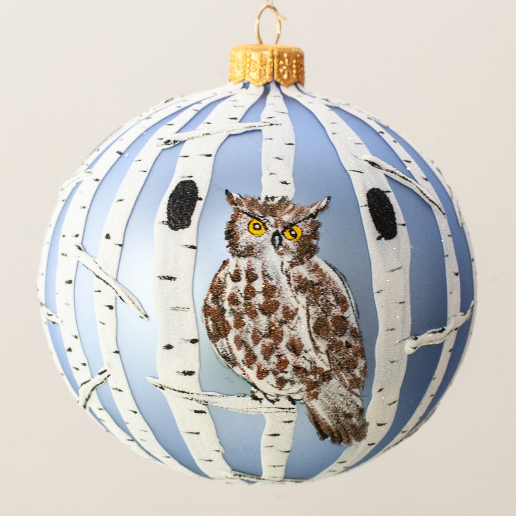 Thomas Glenn Give a Hoot Ornament - Charles Mayer