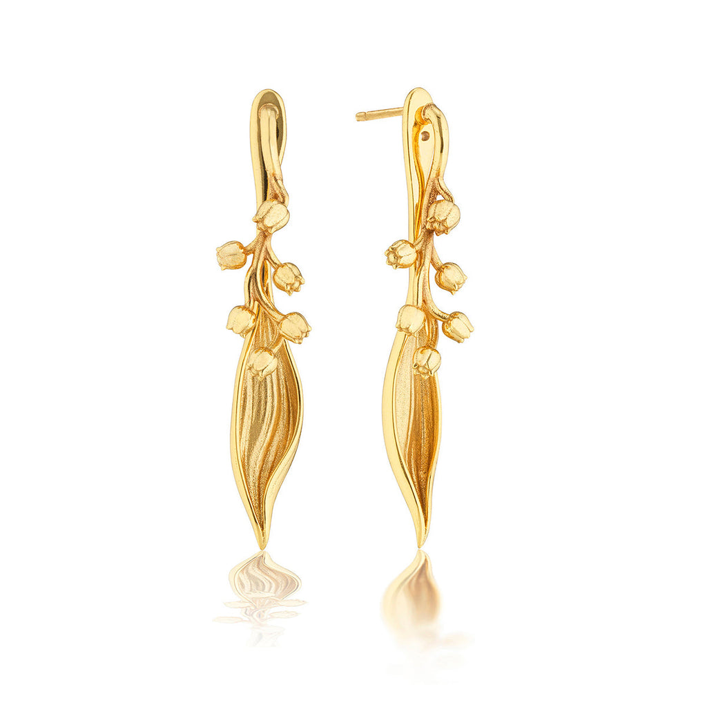 Capucine De Wulf Meadow Lily of the Valley Earrings - Charles Mayer