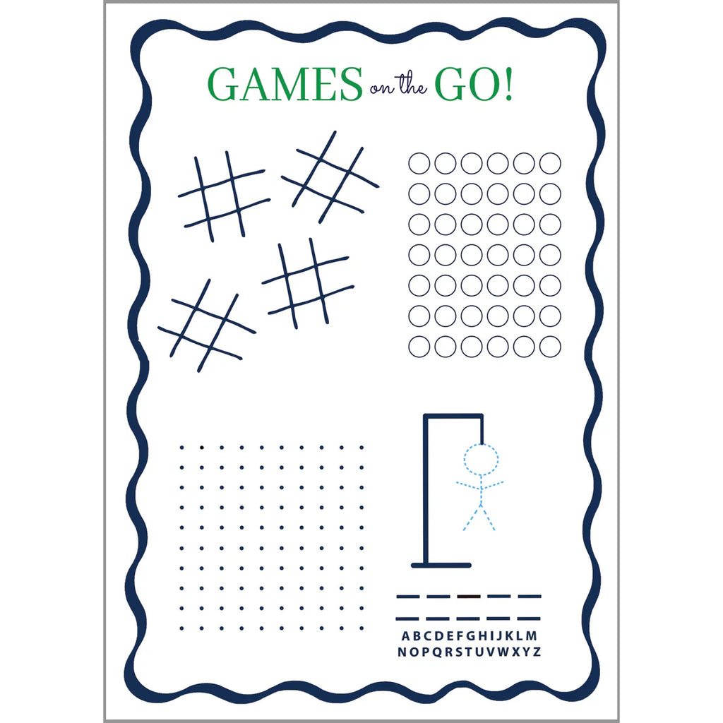 WH Hostess Games On the Go 5*7 Notepad - Charles Mayer