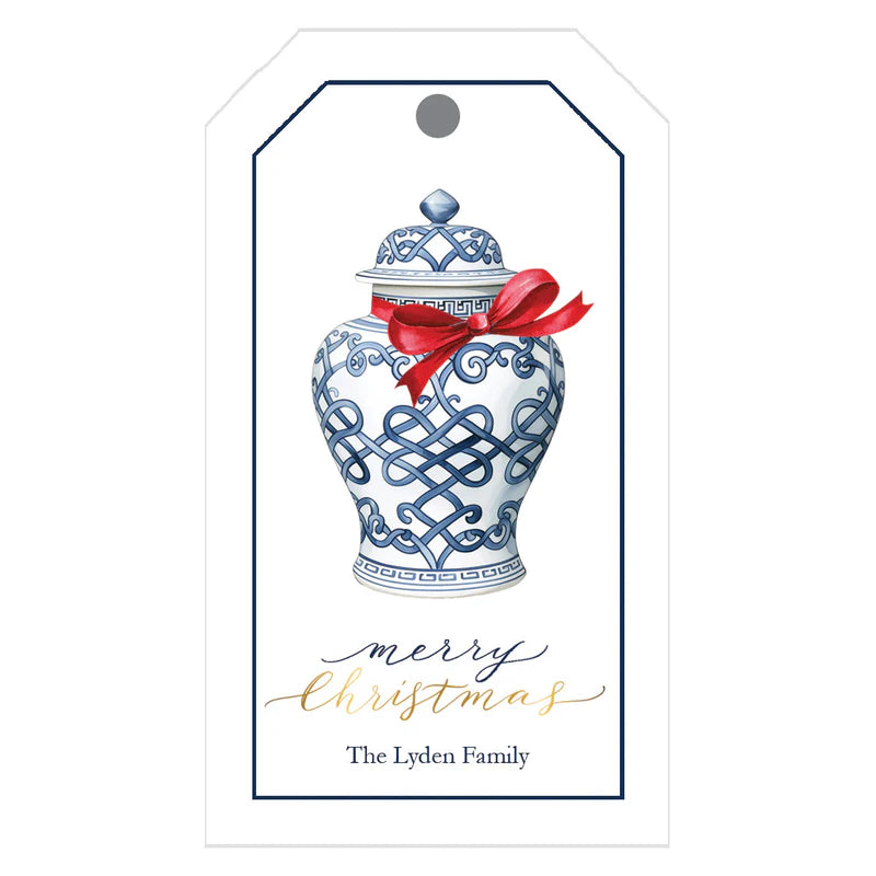 WH Hostess Ginger Jar Gift Tags - Charles Mayer