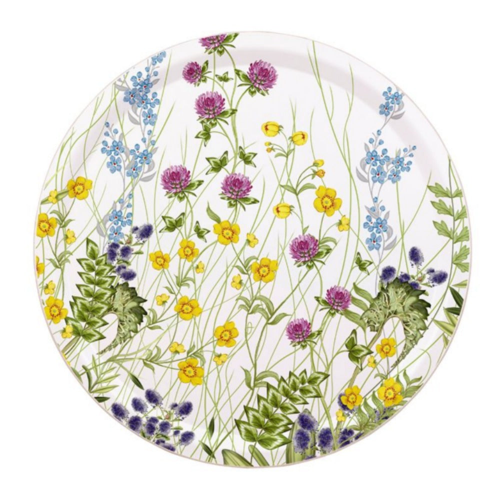 Halcyon Days Highgrove Wildflower Meadow 13" Birchwood Tray - Charles Mayer