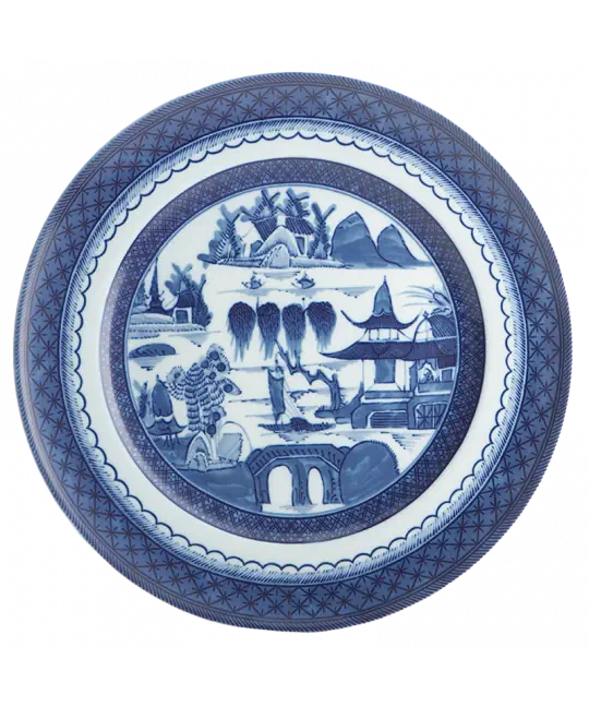 Mottahedeh Blue Canton Dinner Plate - Charles Mayer
