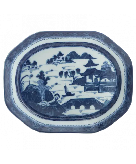 Mottahedeh Blue Canton Small Platter - Charles Mayer