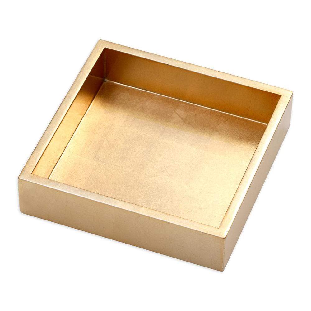 Caspari Gold Luncheon Napkin Holder - Charles Mayer