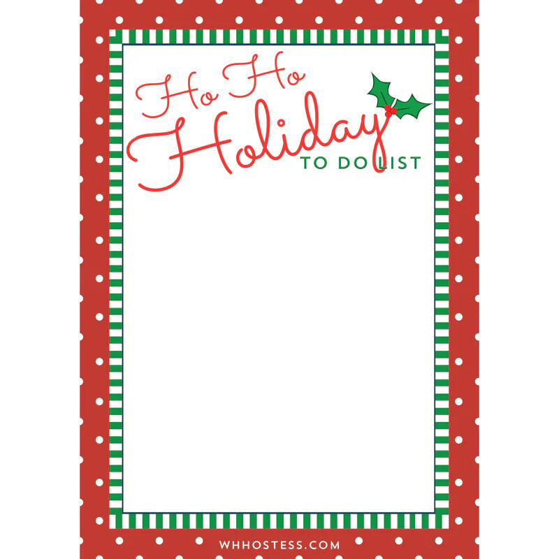 WH Hostess Ho Ho Holiday Jumbo Sticky Notes - Charles Mayer