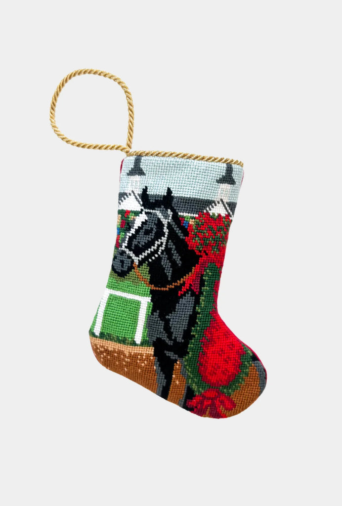 Bauble Stockings "And They're Off" Derby Horse Stocking - Charles Mayer