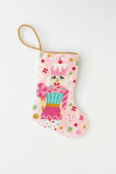 Bauble Stockings Sugary Sweet Nutcracker in Pink - Charles Mayer