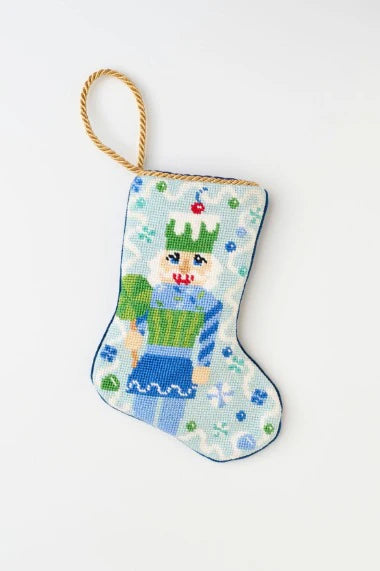 Bauble Stockings Sugary Sweet Nutcracker in Blue - Charles Mayer