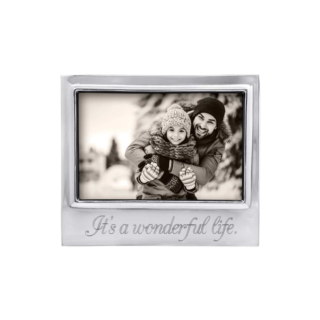 Mariposa It's a Wonderful Life Frame, 4*6 - Charles Mayer