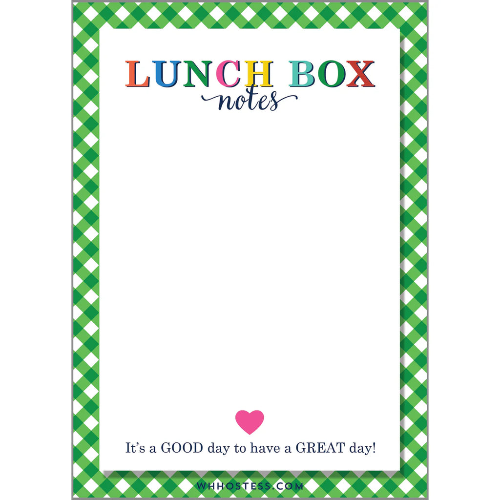 WH Hostess Lunch Box Oversize Sticky Notes - Charles Mayer