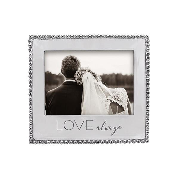 Mariposa Love, Always 5*7 Beaded Frame - Charles Mayer
