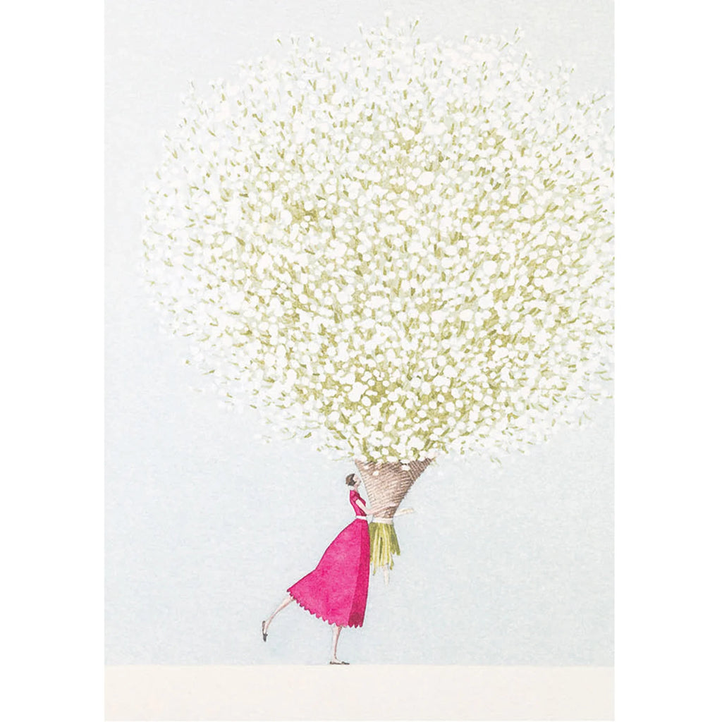 Hester & Cook Baby's Breath Greeting Card - Charles Mayer