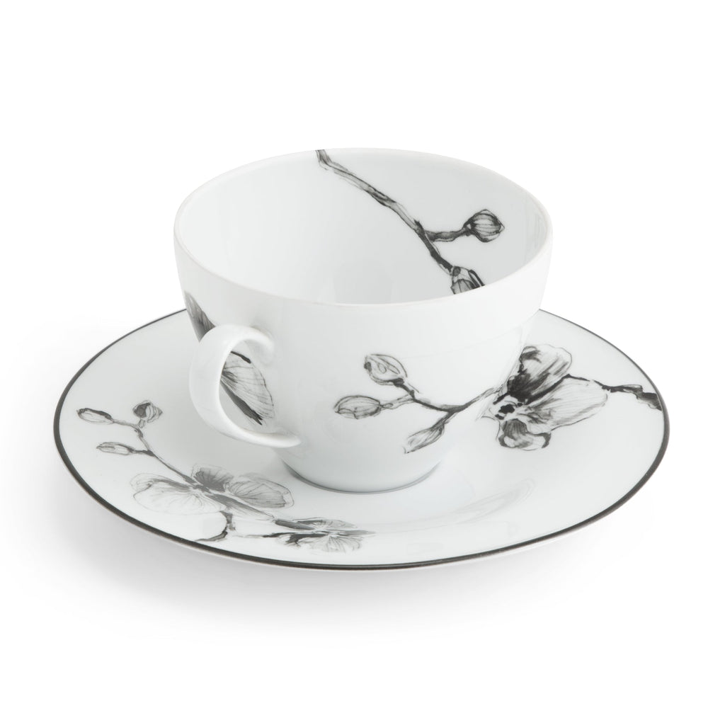 Michael Aram Black Orchid Cup & Saucer - Charles Mayer