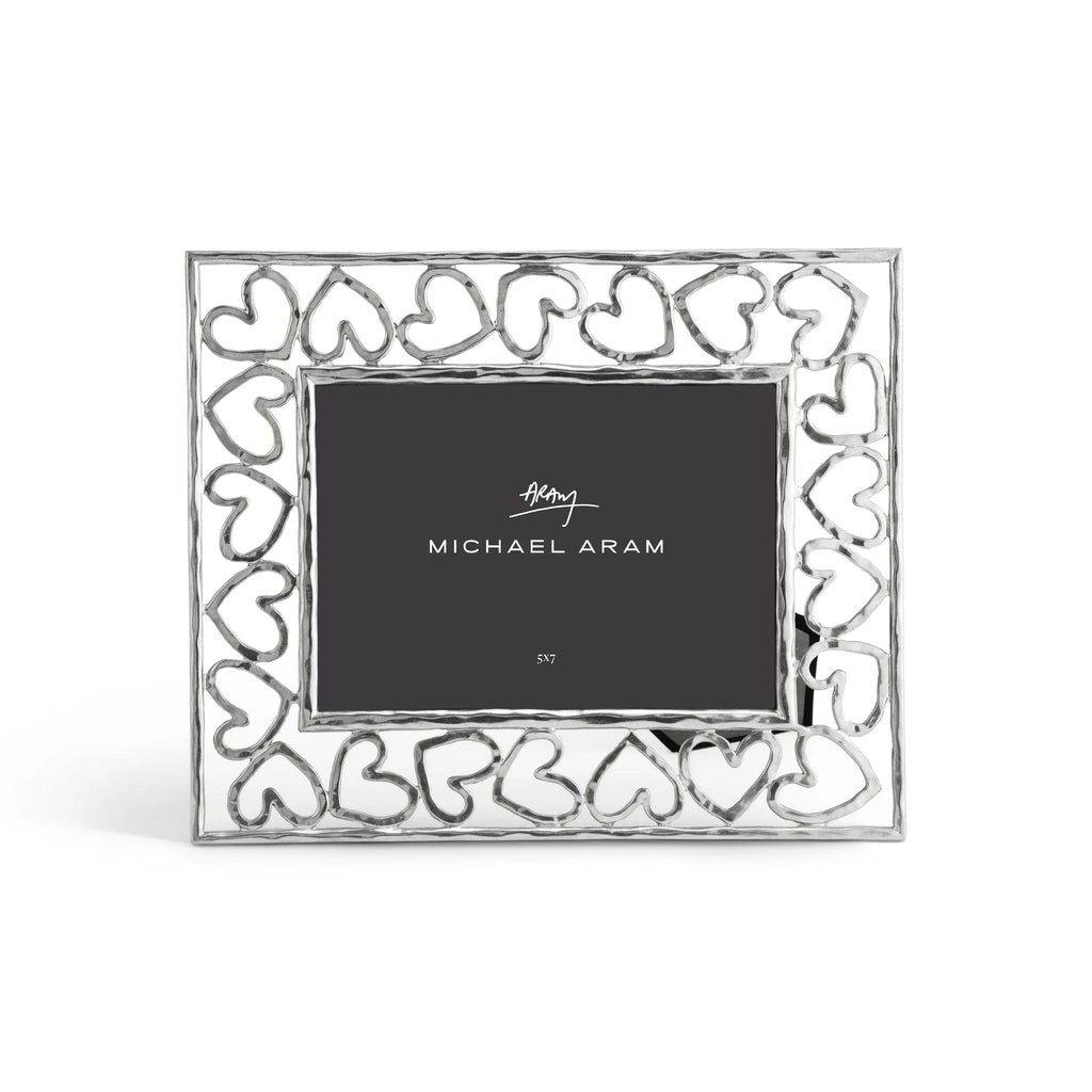 Michael Aram Silver Heart 5*7 Frame - Charles Mayer