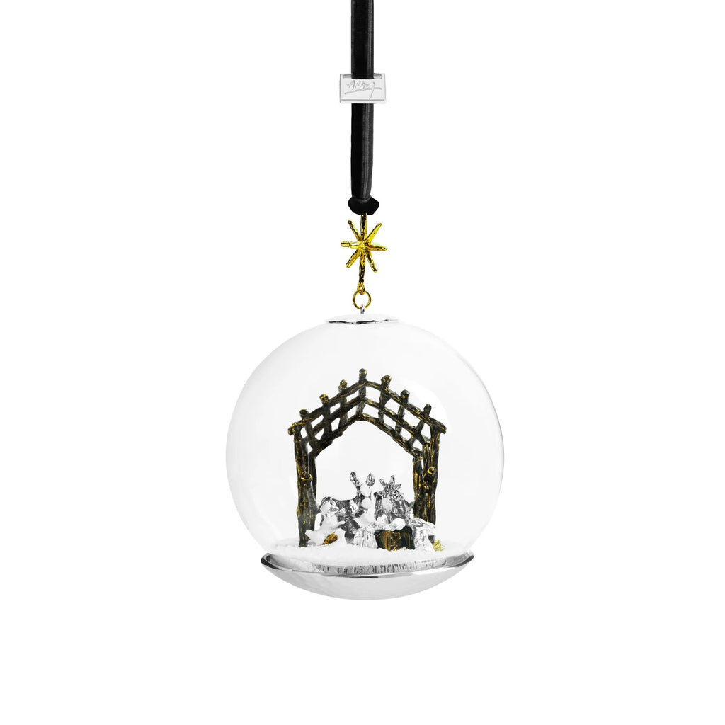 Michael Aram Manger Snow Globe Ornament - Charles Mayer
