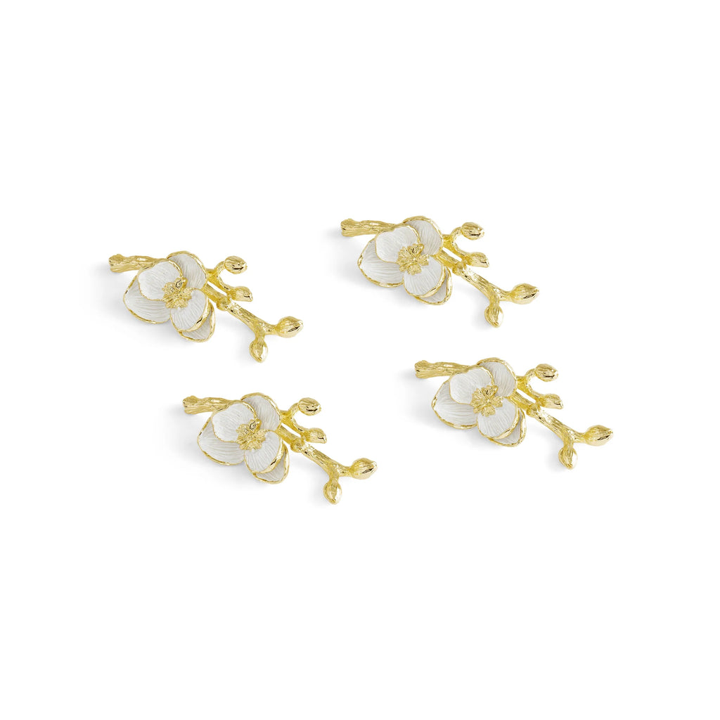 Michael Aram Orchid Place Card Holder, Set of 4 - Charles Mayer