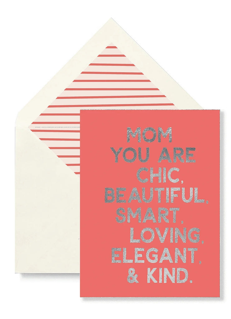 Ben's Garden Mom You are Chic Greeting Card - Charles Mayer